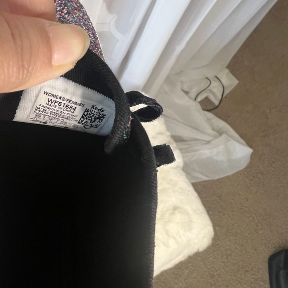 Kate Spade Keds GLITTER PINK MULTI - Womens USA 9.5 - WF61654 - Picture 8 of 9